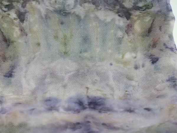 Hand-Dyed Silk/Wool Scarf