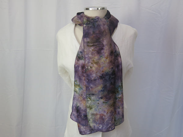 Hand-Dyed Silk Scarf Large