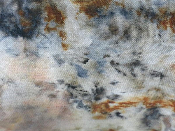 Hand-Dyed Silk/Wool Scarf