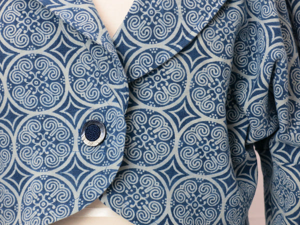 Down with Denim Unstructured Crop Jacket