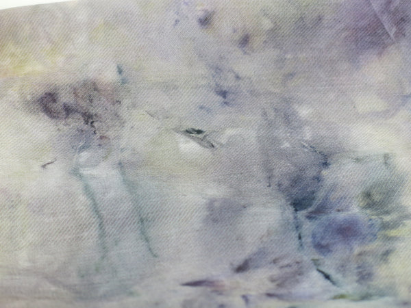 Hand-Dyed Silk/Wool Scarf