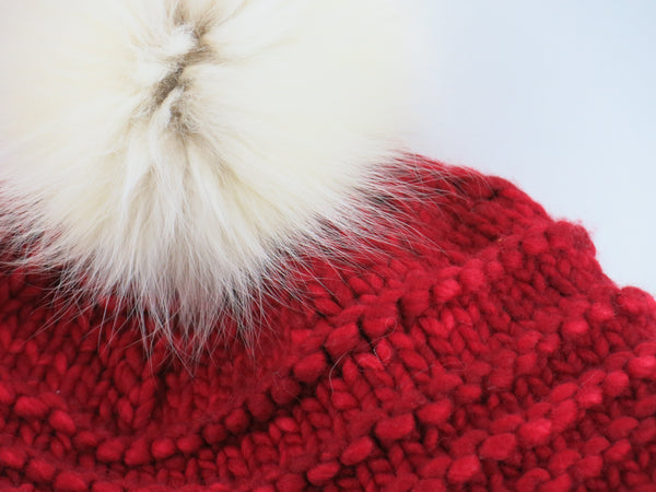 Poppy Knit Bucket Hat