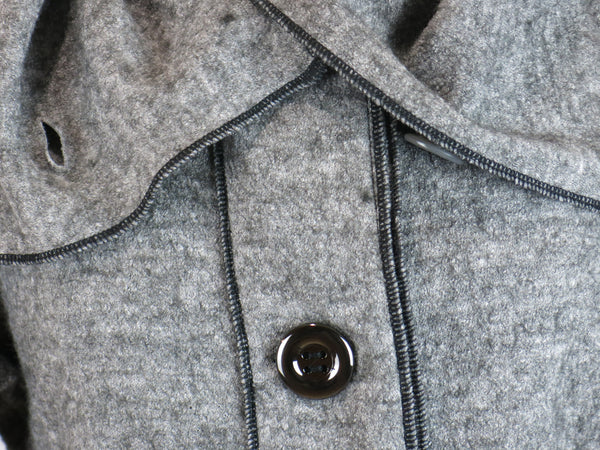 Smoky Quartz Sweater Jacket