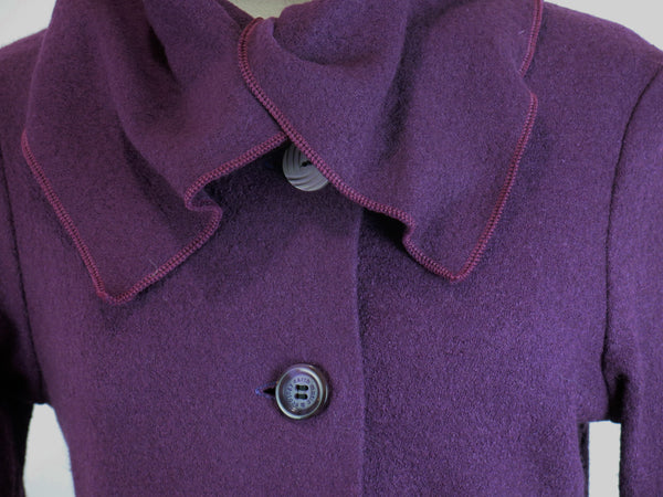 Grape Topaz Sweater Jacket