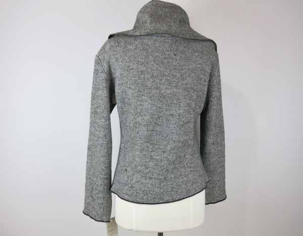 Smoky Quartz Sweater Jacket