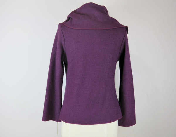 Grape Topaz Sweater Jacket