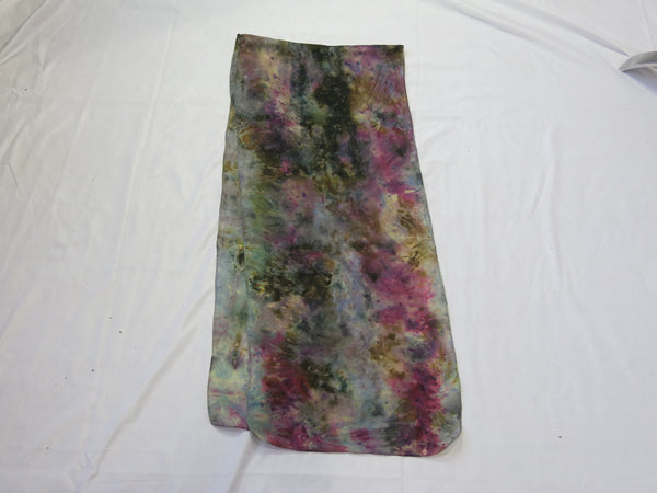 Hand-Dyed Silk Scarf Large
