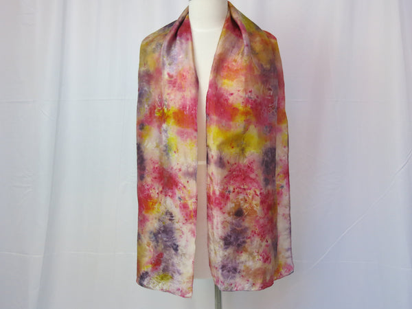 Hand-Dyed Silk Scarf Large