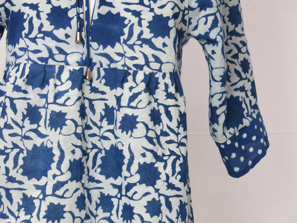 Indigo Blues Organic Cotton Top