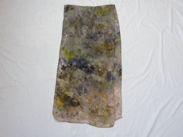 Hand-Dyed Silk/Wool Scarf