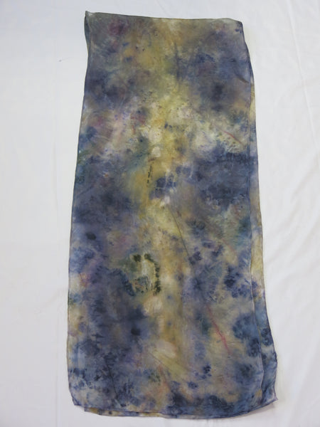 Hand-Dyed Silk Scarf Large