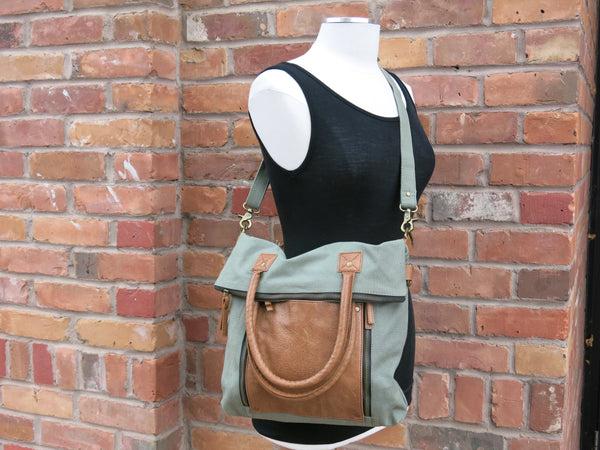 Fold-over Convertible Tote