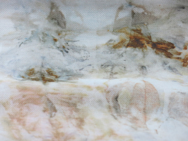 Hand-Dyed Silk/Wool Scarf