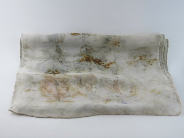 Hand-Dyed Silk/Wool Scarf