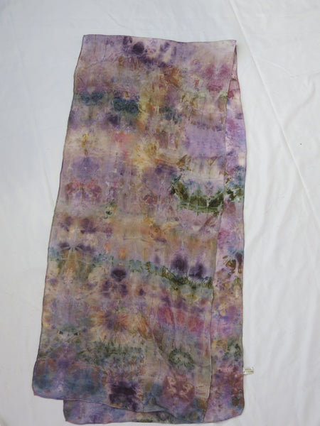 Hand-Dyed Silk Scarf Large