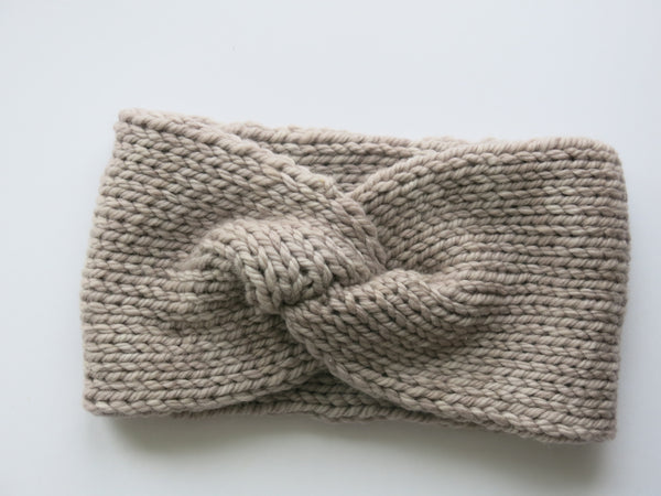 Twisted Knit Headband