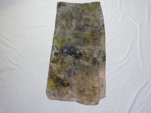Hand-Dyed Silk/Wool Scarf