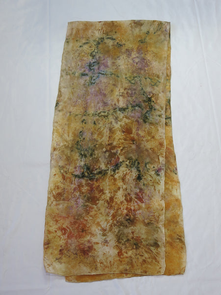Hand-Dyed Silk Scarf Large