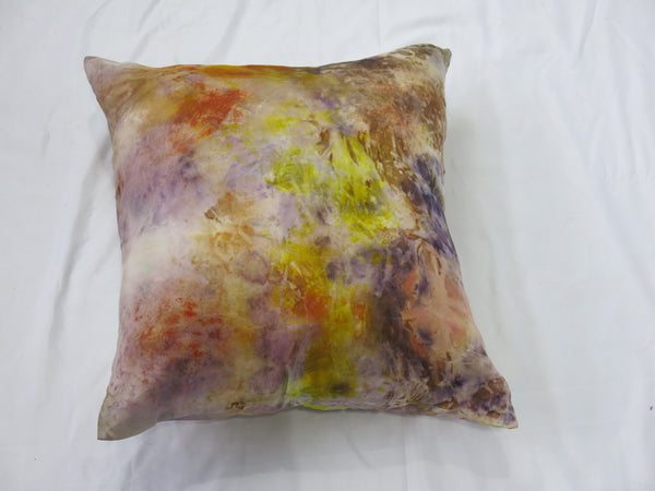Eco-dyed Silk Pillow Covers