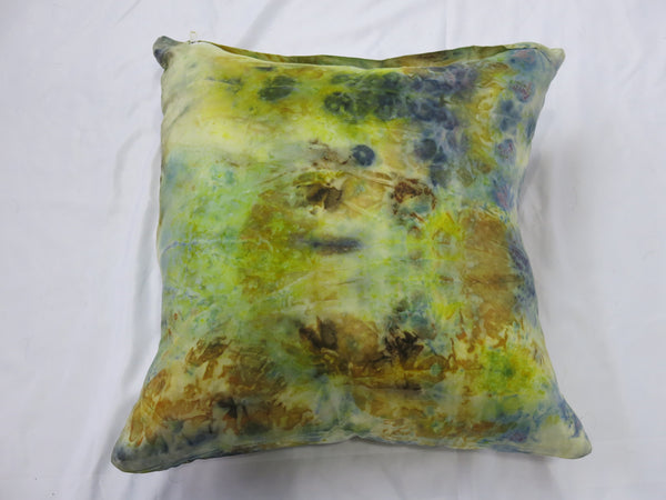 Eco-dyed Silk Pillow Covers