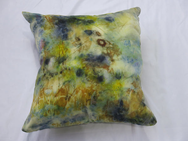 Eco-dyed Silk Pillow Covers