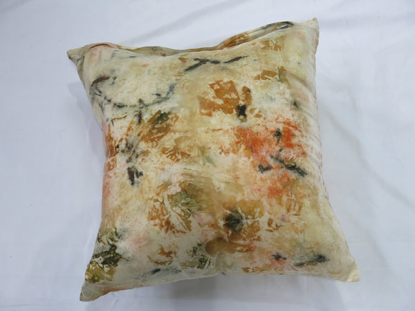Eco-dyed Silk Pillow Covers