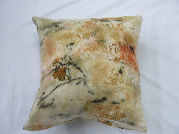 Eco-dyed Silk Pillow Covers