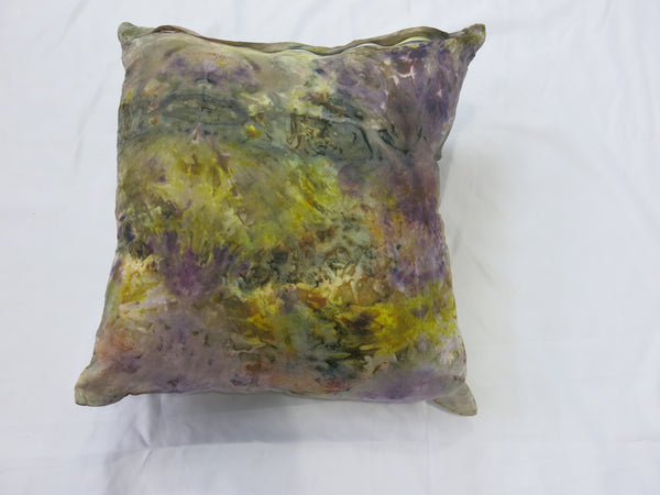 Eco-dyed Silk Pillow Covers