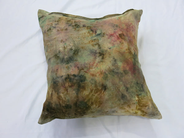 Eco-dyed Silk Pillow Covers