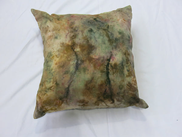 Eco-dyed Silk Pillow Covers