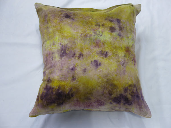 Eco-dyed Silk Pillow Covers
