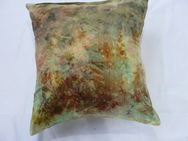 Eco-dyed Silk Pillow Covers
