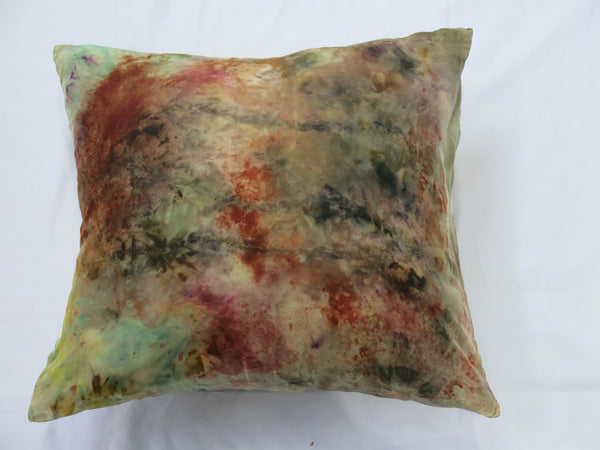 Eco-dyed Silk Pillow Covers