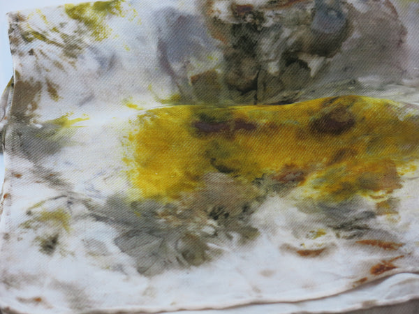 Hand-Dyed Silk/Wool Scarf