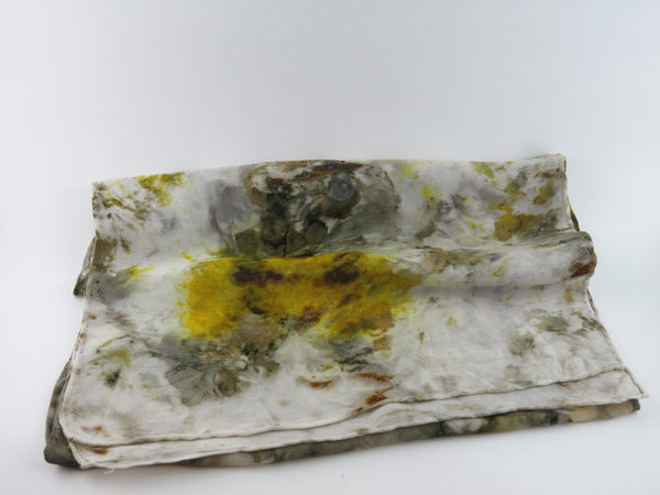 Hand-Dyed Silk/Wool Scarf