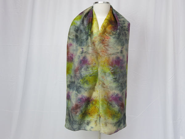 Hand-Dyed Silk Scarf Large