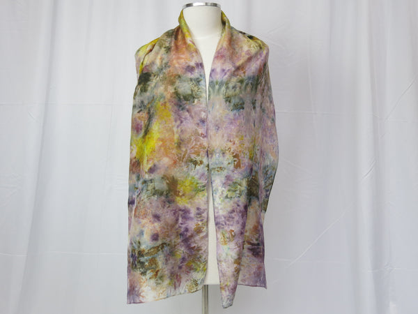 Hand-Dyed Silk Scarf Large