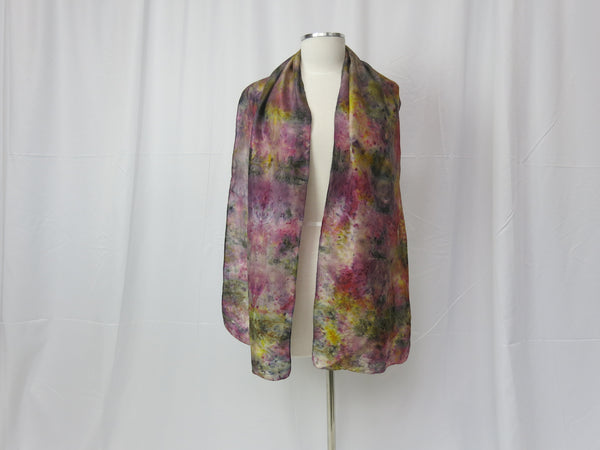 Hand-Dyed Silk Scarf Large