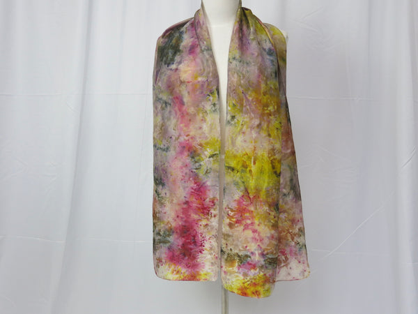 Hand-Dyed Silk Scarf Large
