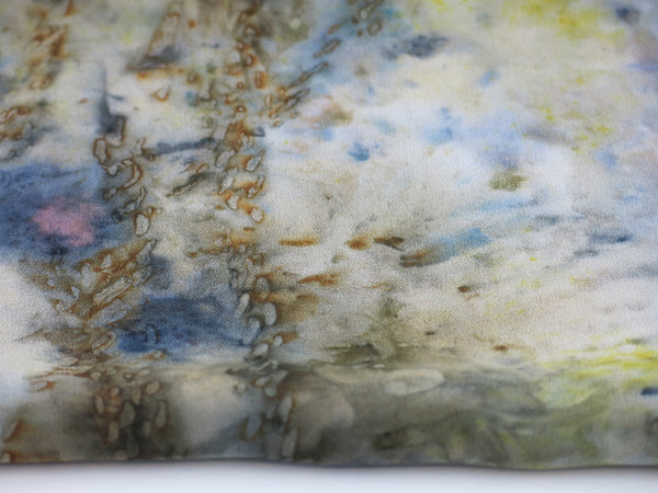 Hand-Dyed Silk Scarf Large