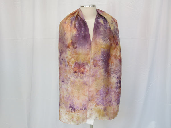 Hand-Dyed Silk Scarf Large