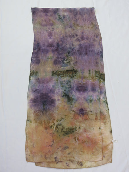 Hand-Dyed Silk Scarf Large