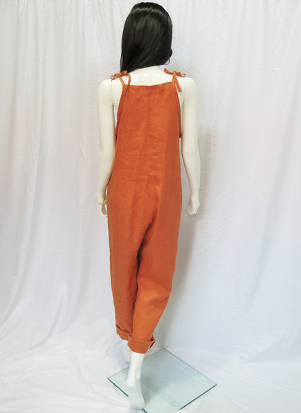 Tie-Strap Overall - Paprika