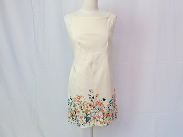 Cotton Stretch Sleeveless Dress Spring Garden