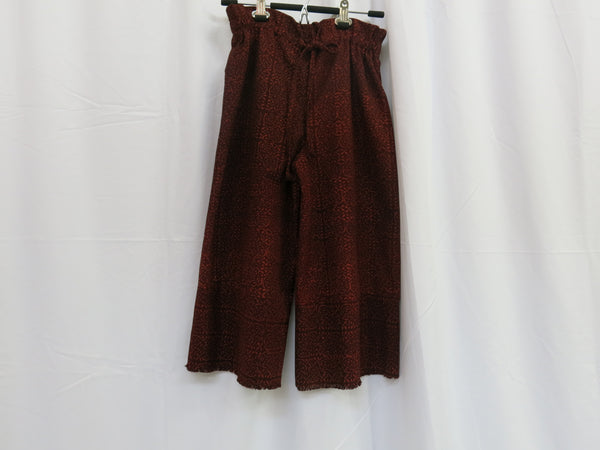 Paperbag waist Pants Blood Rose