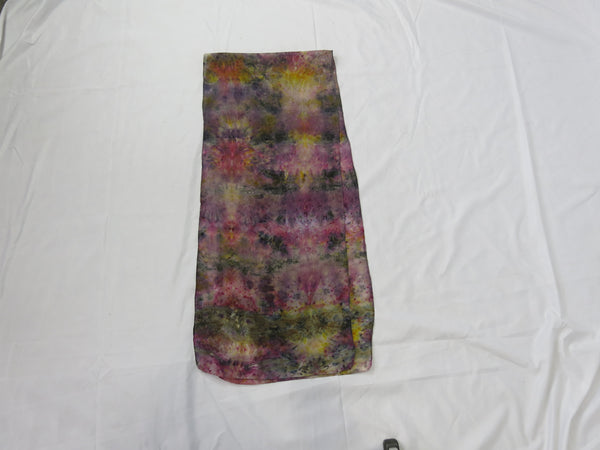 Hand-Dyed Silk Scarf Large