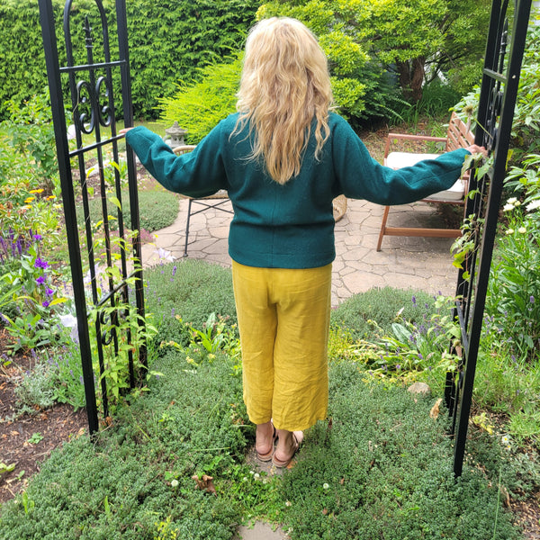Slouch Jacket Emerald
