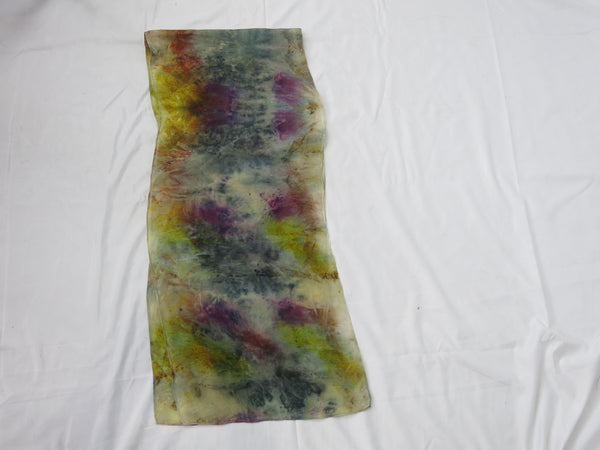 Hand-Dyed Silk Scarf Large