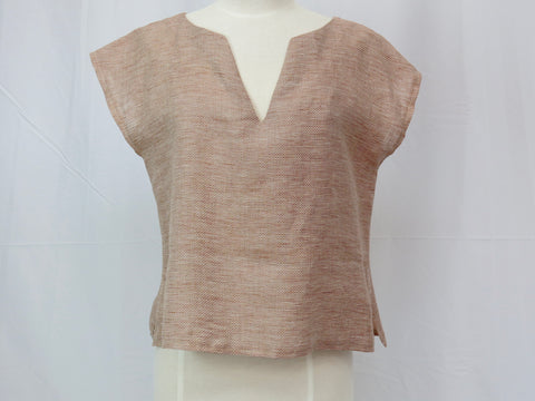 Easy Unfitted Top Paprika
